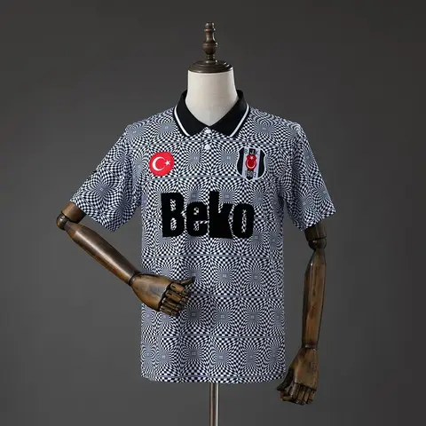 Camiseta Besiktas Primera Equipación 91/92 Retro