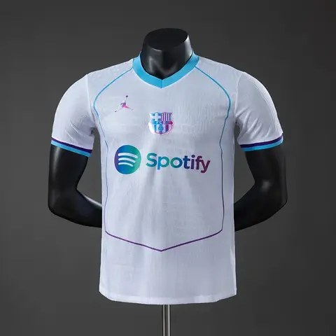 Camiseta Barcelona Equipación Especial Blanca 26/27 Versión Jugador