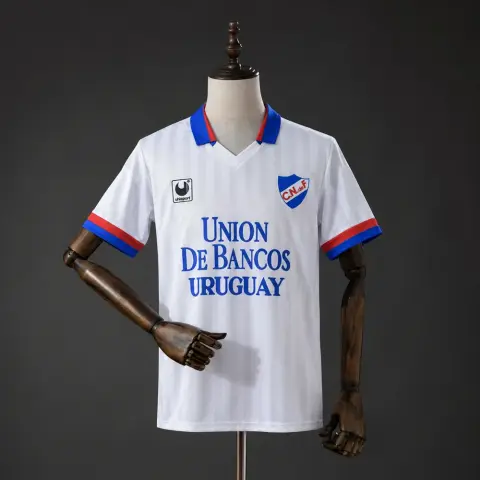 Nacional of Uruguay Home Retro Shirt 1989