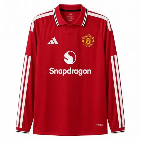 Camiseta Manchester United Primera Equipación 26/27 Manga Larga