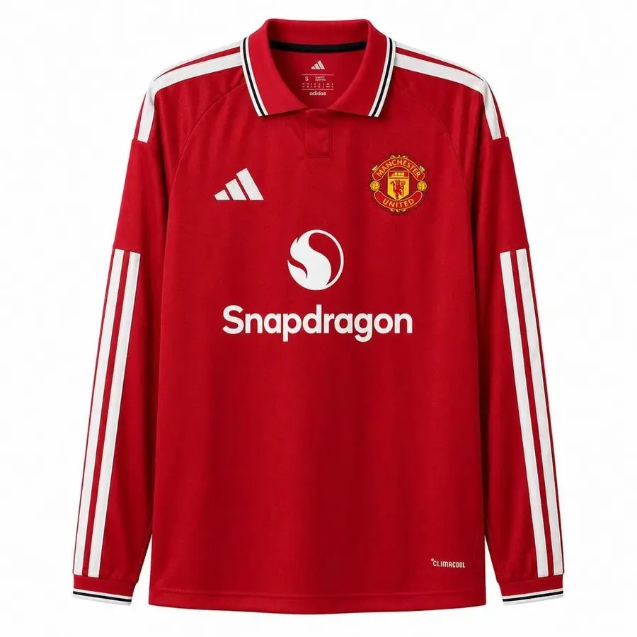 Camiseta Manchester United Primera Equipación 26/27 Manga Larga - Bota de Oro Tienda