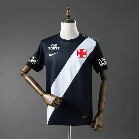 Camisa Vasco da Gama Primeira Equipação Com Patrocinadores 26/27 Masculina