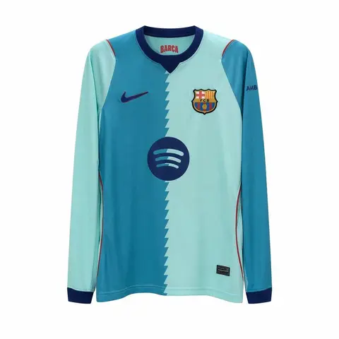 Camiseta Barcelona Tercera Equipación 26/27 Manga Larga