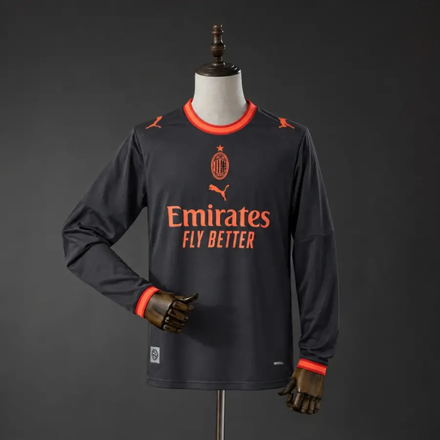 Camiseta AC Milan Tercera Equipación 26/27 Manga Larga
