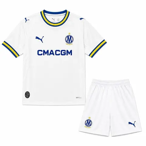 Camiseta Olympique de Marsella Primera Equipación 26/27 Niños