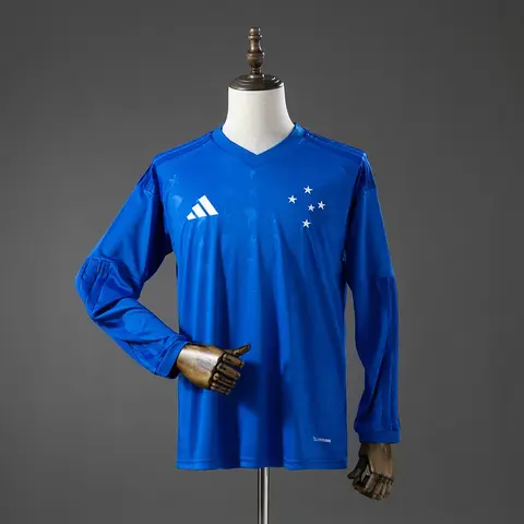 Camiseta Cruzeiro Primera Equipación 26/27 Manga Larga