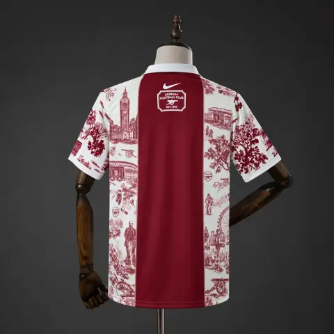 Arsenal Red and White Polo 26/27