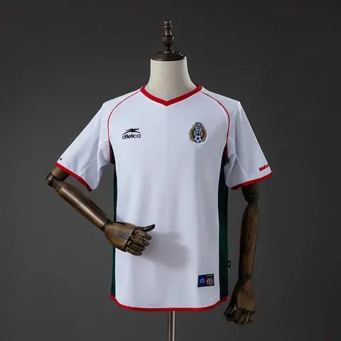 Camiseta México Segunda Equipación 2002 Retro