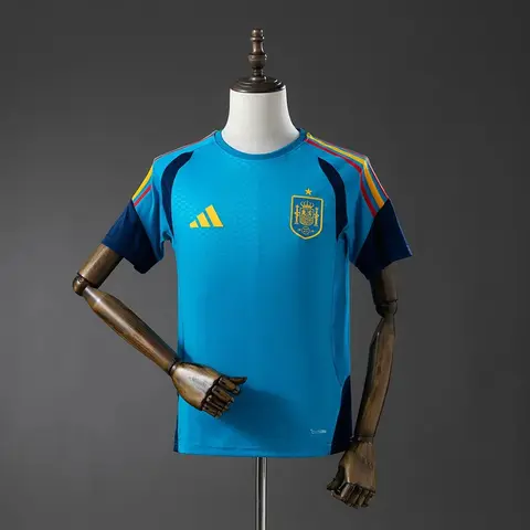 Camiseta España Entrenamiento Azul Celeste 2026 Hombre