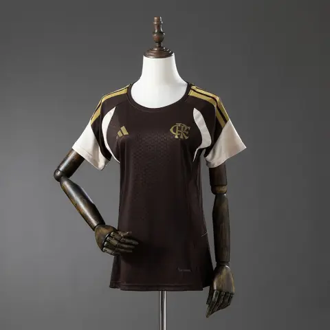 Maillot d'Entraînement Flamengo Marron 26/27 Femme
