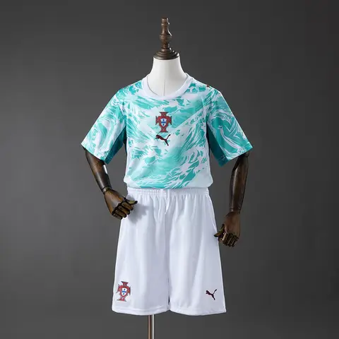Portugal Away Shirt World Cup Kids 2026