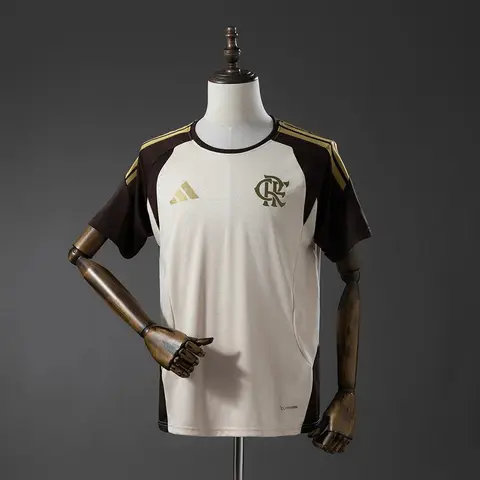 Camiseta Flamengo Entrenamiento Crema 26/27 Hombre