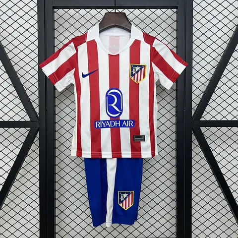 Atlético De Madrid Primera Equipación 25/26 Niños