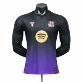 Camiseta Barcelona Segunda Equipación 26/27 Manga Larga Versión Jugador