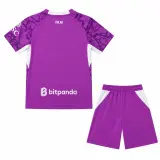 Conjunto AC Milan Portero Morado 26/27 Niños