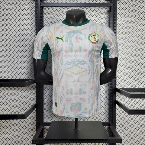 Maglia Senegal Away Mondiali 2026 · Versione Giocatore