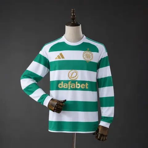 Camiseta Celtic Primera Equipación 26/27 Manga Larga
