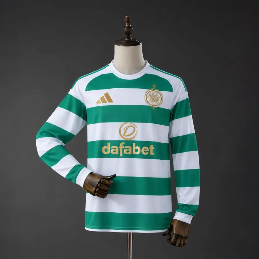 Camiseta Celtic Primera Equipación 26/27 Manga Larga