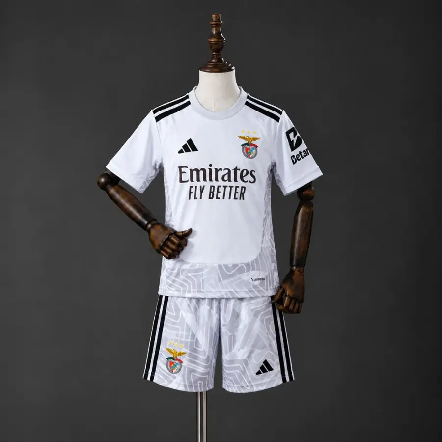 Conjunto Benfica Portero Gris 26/27 Niños
