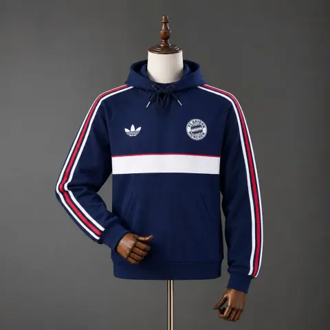 Bayern Munich Navy Hoodie 26/27