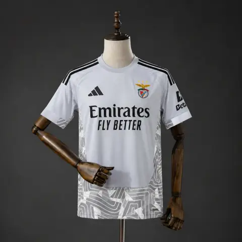 Benfica Grey Goalkeeper Shirt 26/27