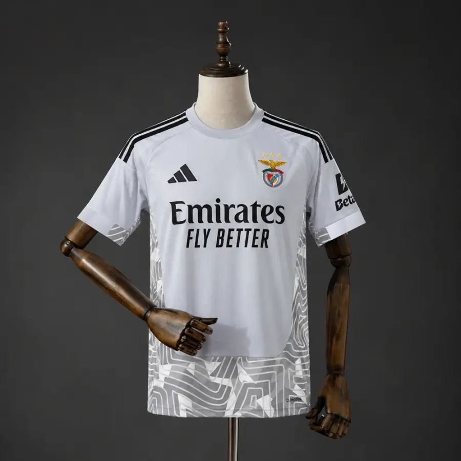 Camiseta Benfica Portero Gris 26/27 Hombre