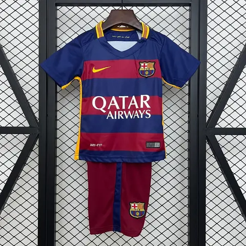 FC Barcelona Home Shirt 15/16 (Retro) · Kids