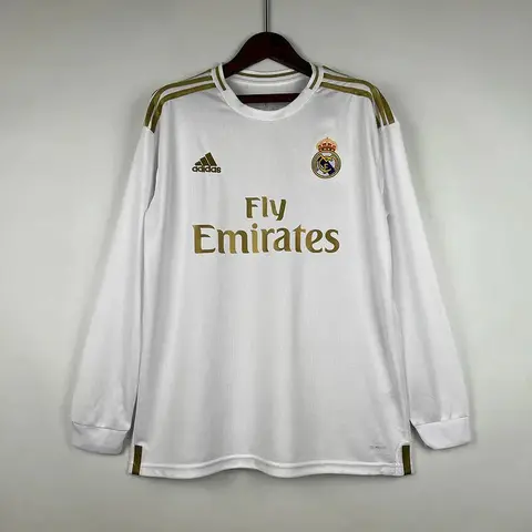 Real Madrid Home Shirt (Retro) · Player Version · Long Sleeve