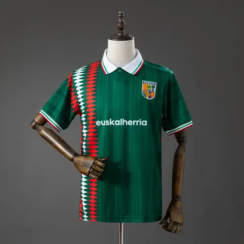 Camiseta Euskal Herria Años 90 Verde Retro