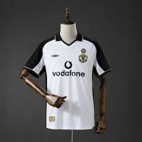 Manchester United Auswärtstrikot Centenary Wendetrikot 01/02 Retro