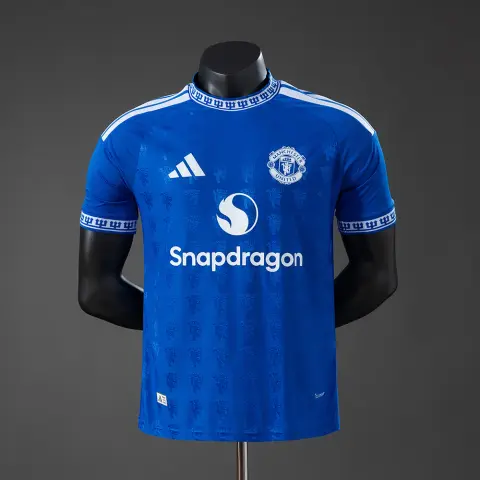 Camiseta Manchester United Edición Especial Azul 26/27 Versión Jugador