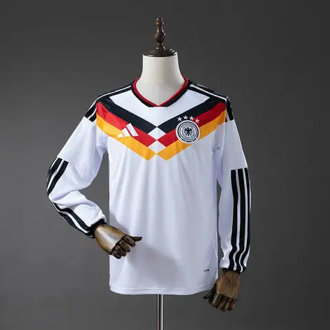 Camisa Alemanha I Copa 2026 · Manga Longa