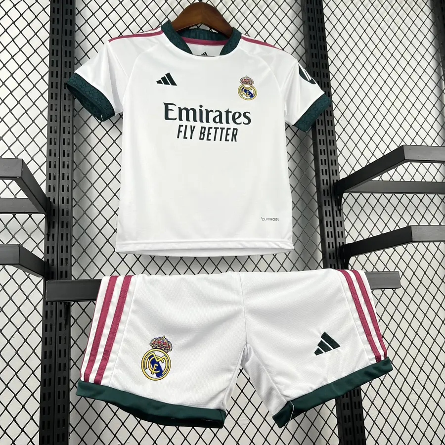 Conjunto Real Madrid Primera Equipación 26/27 Niños - Bota de Oro Tienda