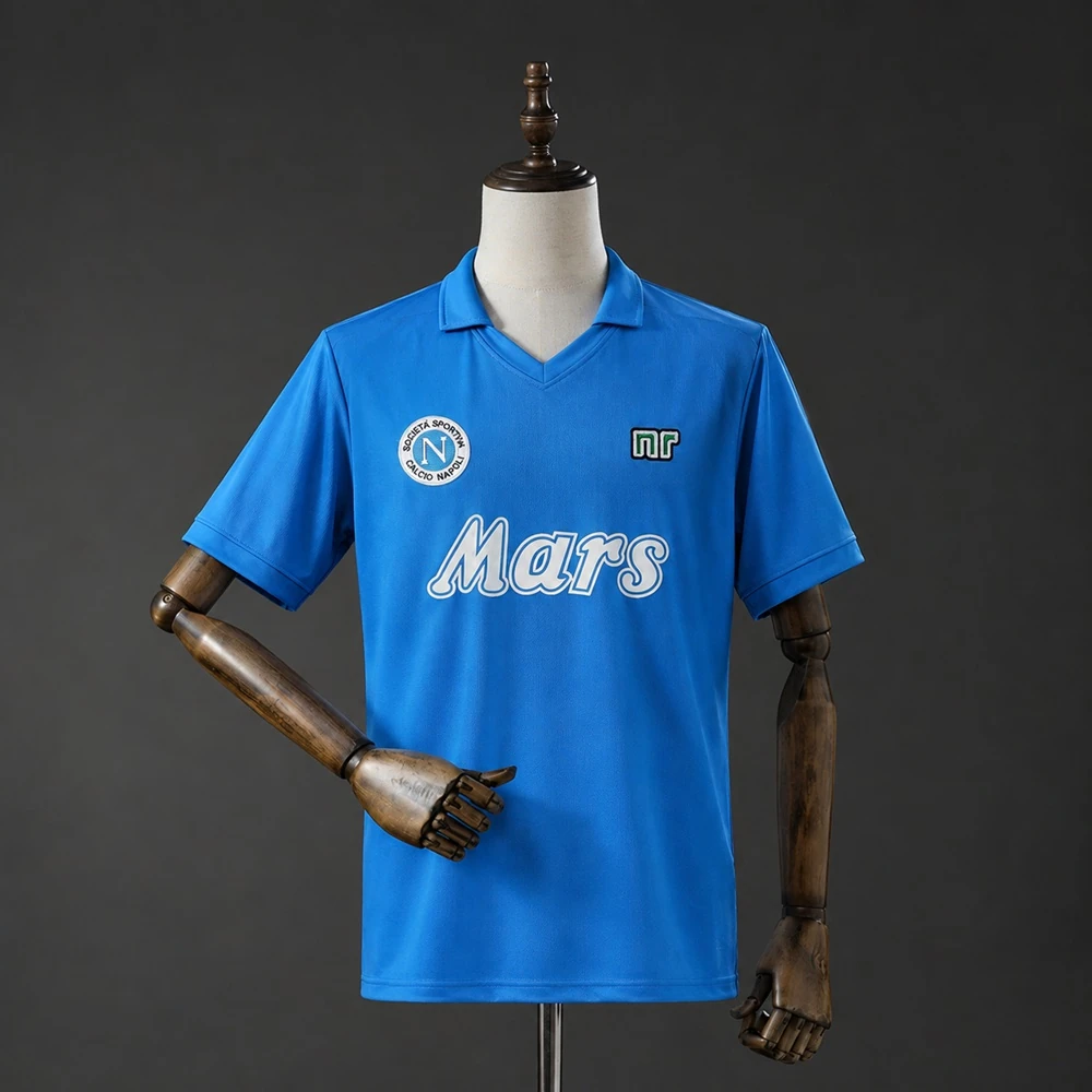 ユニフォーム Napoli ホームユニフォーム 88/89 レトロ | Bota de Oro