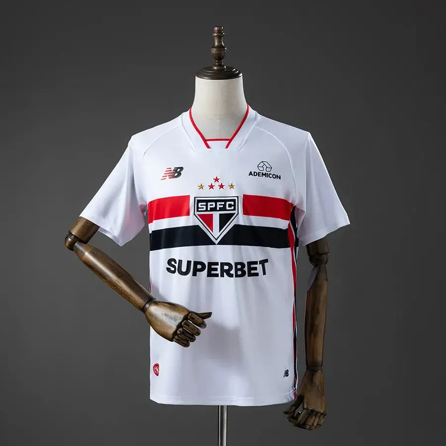 Camiseta Sao Paulo primera equipación 26/27 blanca - vista frontal