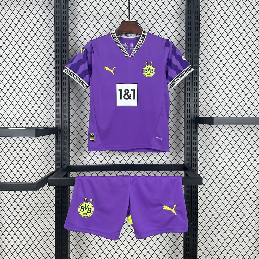 BORUSSIA DORTMUND EQUIPACIÓN PORTERO ESPECIAL 24/25 NIÑOS - Bota de Oro Tienda