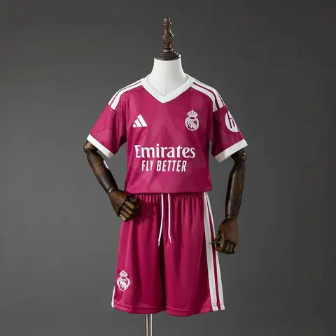 Conjunto Real Madrid Tercera Equipación 26/27 Niños