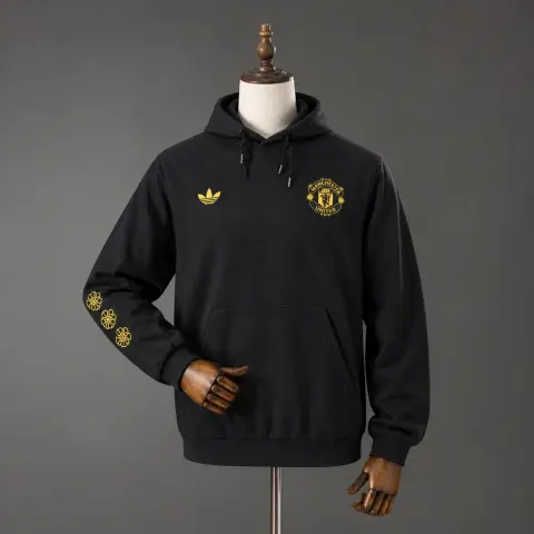 Manchester United Black Hoodie 26/27