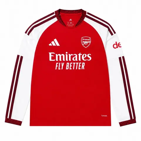 Camiseta Arsenal Primera Equipación 26/27 Manga Larga