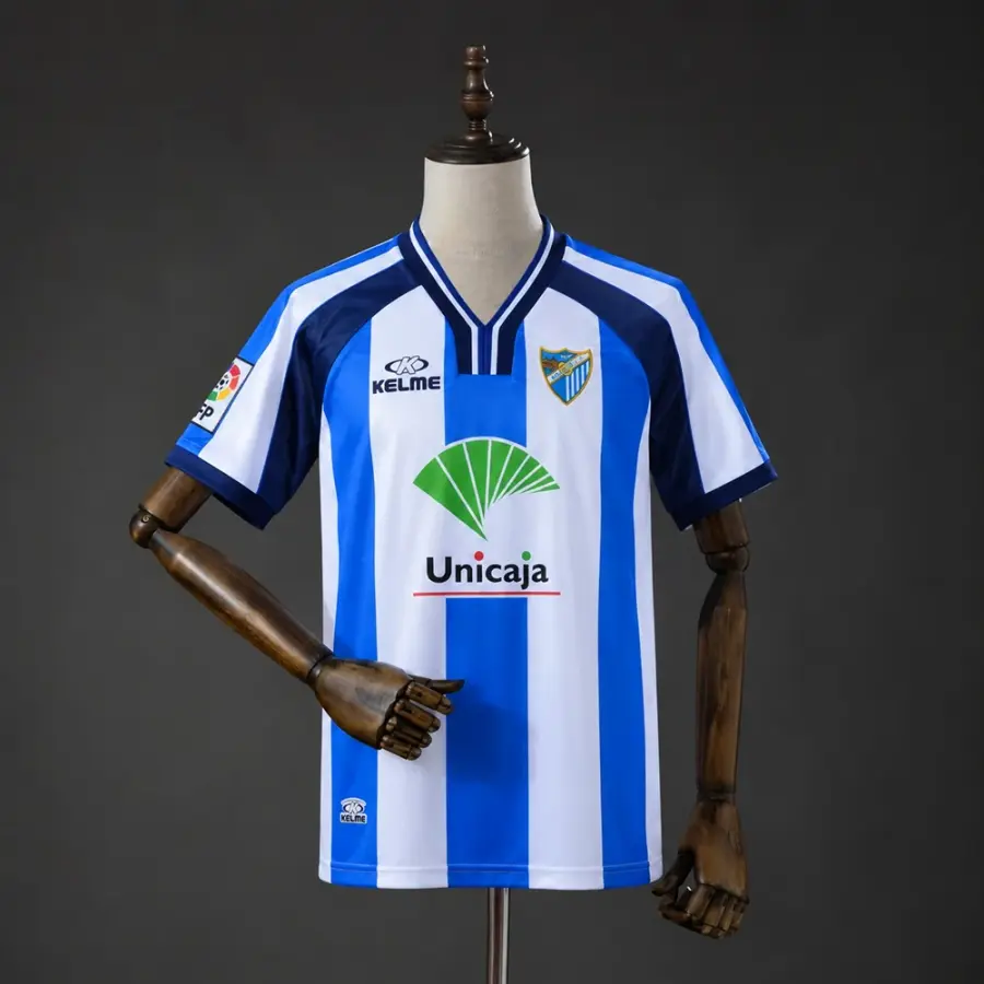 Camiseta Málaga CF 99/01 Primera Equipación Retro