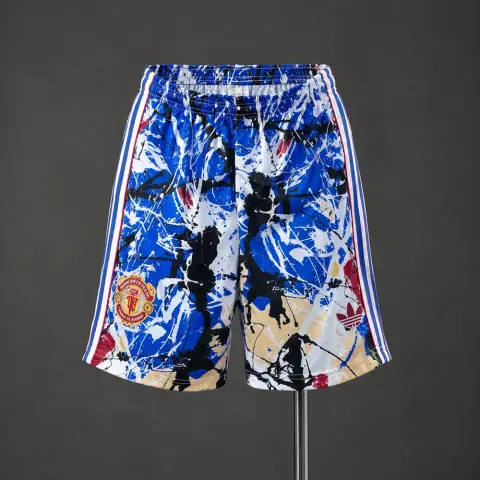 Manchester United Stone Roses Sonderedition Shorts 25/26 Herren