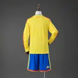 Conjunto Colombia Manga Larga Primera Equipación 2026 Niños