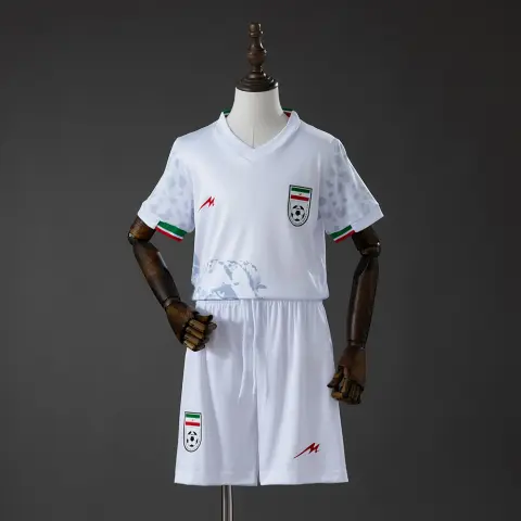 Conjunto Irã Primeira Equipação 2026 Infantil