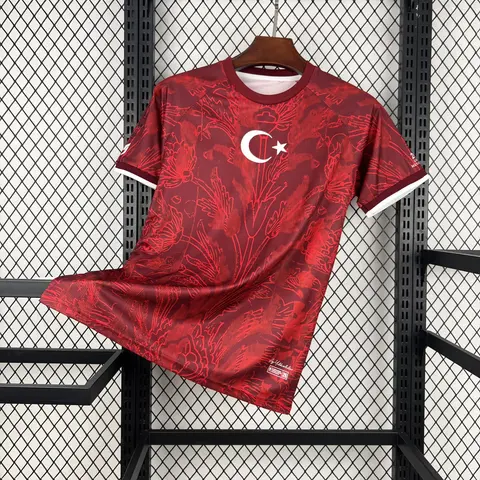 Camiseta Turquía Edición Especial Roja Mundial 2026 Hombre