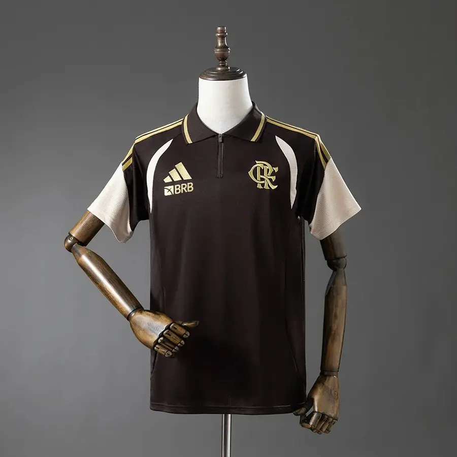 Polo Flamengo Entrenamiento Marrón 26/27 Hombre - Bota de Oro Tienda