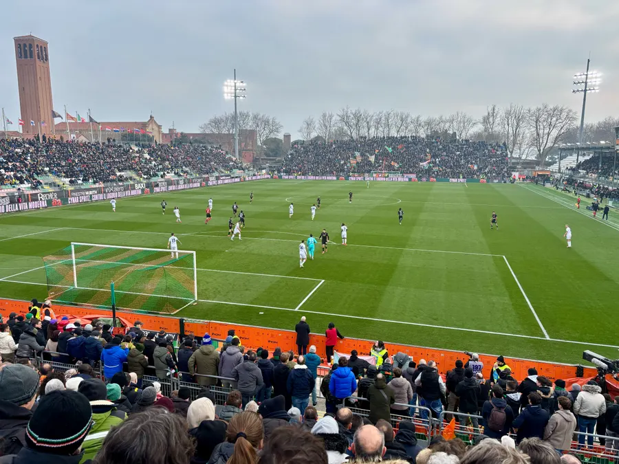 Stadio Pierluigi Penzo, 22 February 2025. Archive; not Bosco dello Sport.