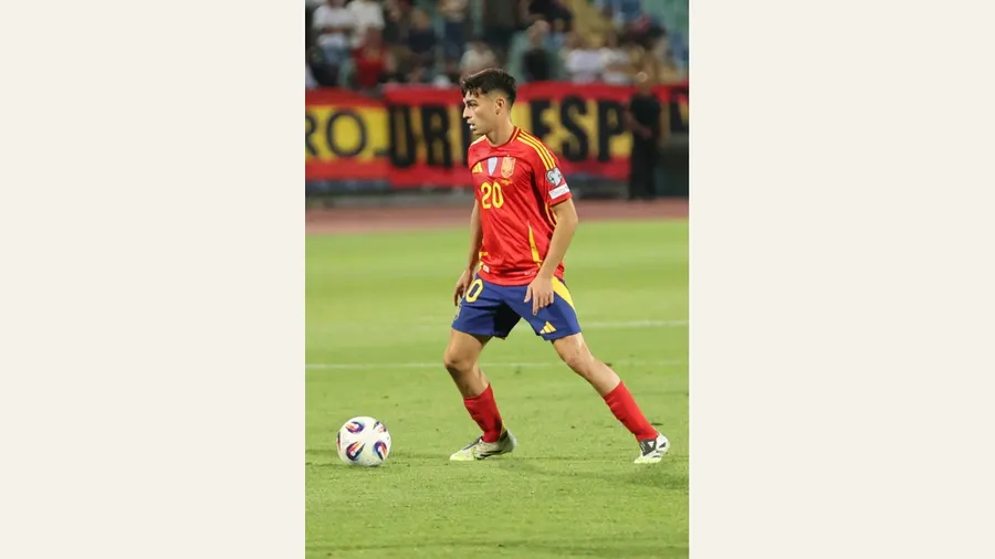 Pedri · Bulgaria–España · 04.09.2025. Foto d’archivio.