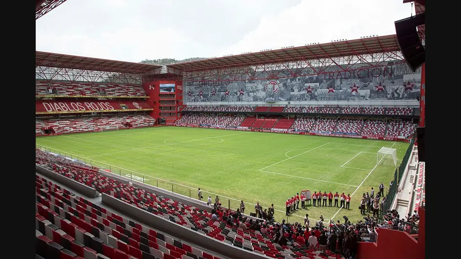 Estadio Nemesio Díez, Toluca’s home ground. Archive photograph providing club context.