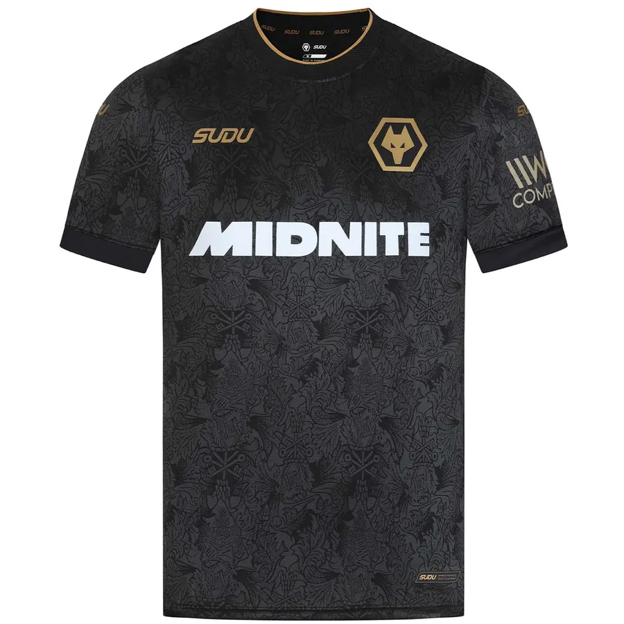 Wolves 2026/27: black and gold on the third shirt