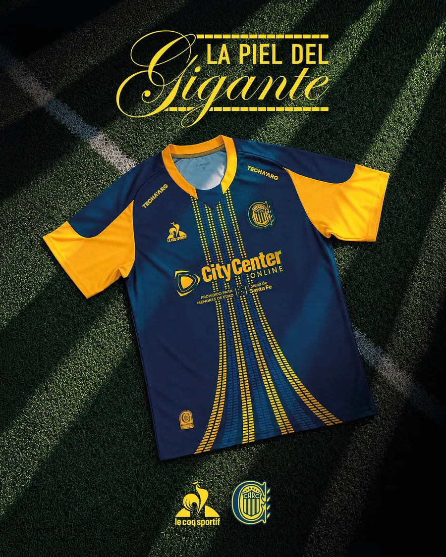 Rosario Central 2026: La Calesita in blue and yellow